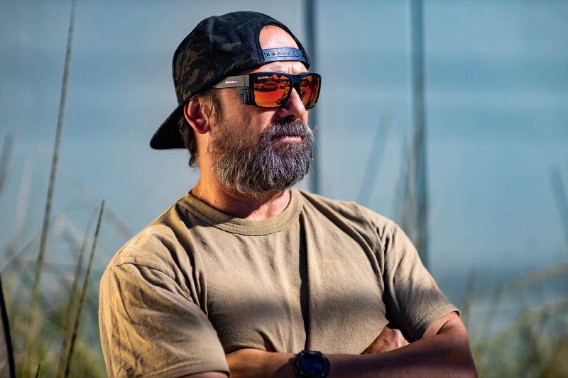 CLUTCH Safety - Polarized Red Mirror 8