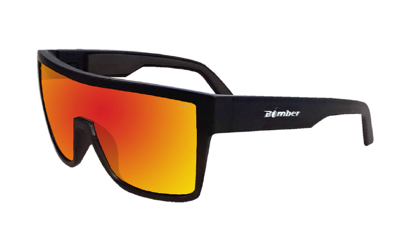 BUZZ Bomb Safety - Fire Red Mirror 4