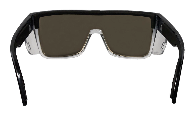 BUZZ Bomb Safety - Polarized Sunset Revo Pink Mirror Crystal 3