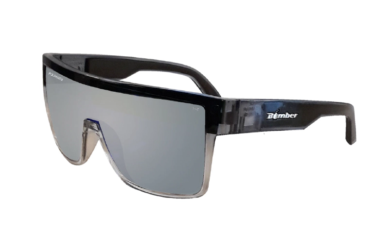 BUZZ Bomb Safety - Polarized Silver Mirror Crystal 4