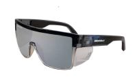 BUZZ Bomb Safety - Polarized Silver Mirror Crystal 1