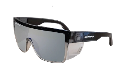 BUZZ Bomb Safety - Polarized Silver Mirror Crystal 1