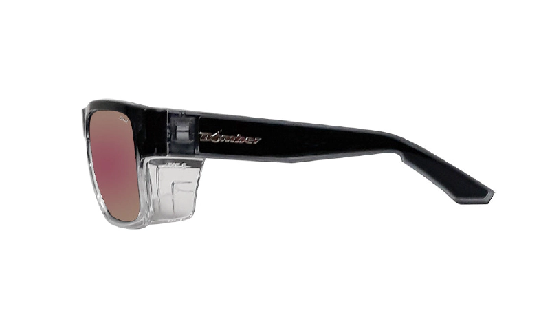 CLUTCH Safety - Polarized Rose Gold Mirror Crystal 4