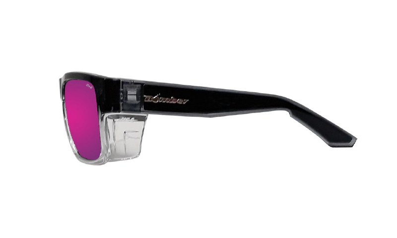 CLUTCH Safety - Polarized Revo Pink Mirror Crystal 4
