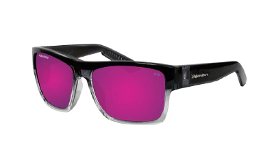 CLUTCH Safety - Polarized Revo Pink Mirror Crystal 2 CLUTCH Safety - Polarized Revo Pink Mirror Crystal 2