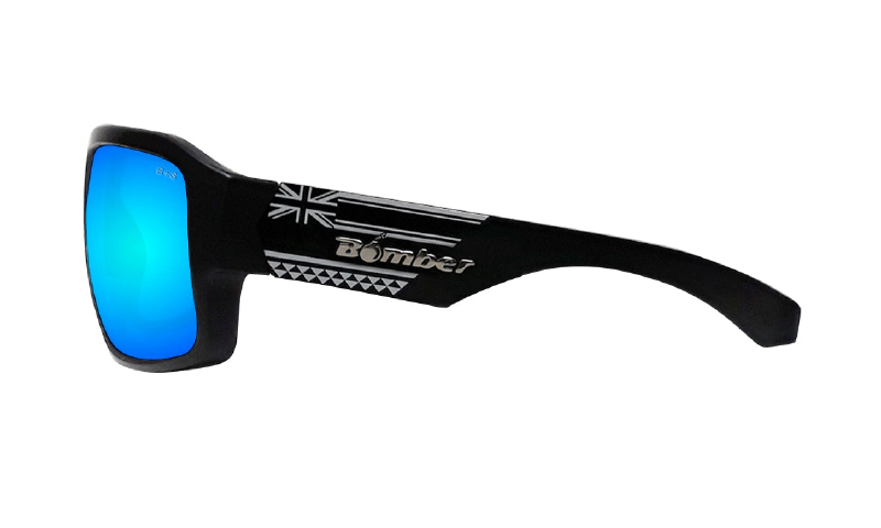 MEGA Safety - Polarized Ice Blue Mirror Aloha series 4
