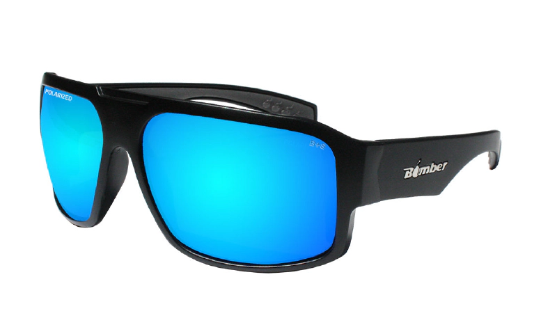 MEGA Safety - Polarized Ice Blue Mirror 1