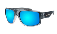 MEGA Safety - Polarized Ice Blue Mirror Crystal 1