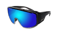 MAGNUM Safety - Polarized Ice Blue Mirror Crystal 1