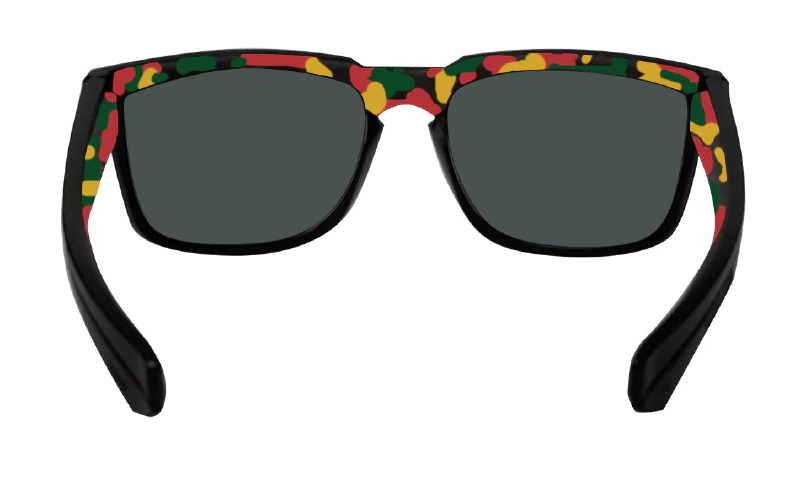SMART - Polarized Red Mirror Rasta 3