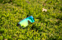 BUZZ Bomb Safety - Polarized Green Mirror Crystal 8