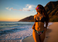 IRIE - Polarized Pink Mirror Crystal 5