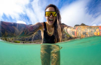 BUZZ Bomb Safety - Polarized Gold Mirror 7