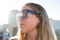 BUZZ Bomb Safety - Polarized Rose Gold Mirror Crystal 6