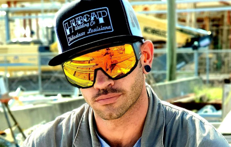 MAGNUM Safety - Polarized Red Mirror 6