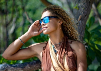 CLUTCH Safety - Polarized Ice Blue Mirror Crystal 9