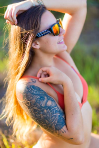 IRIE - Polarized Red Mirror Mana Series 7
