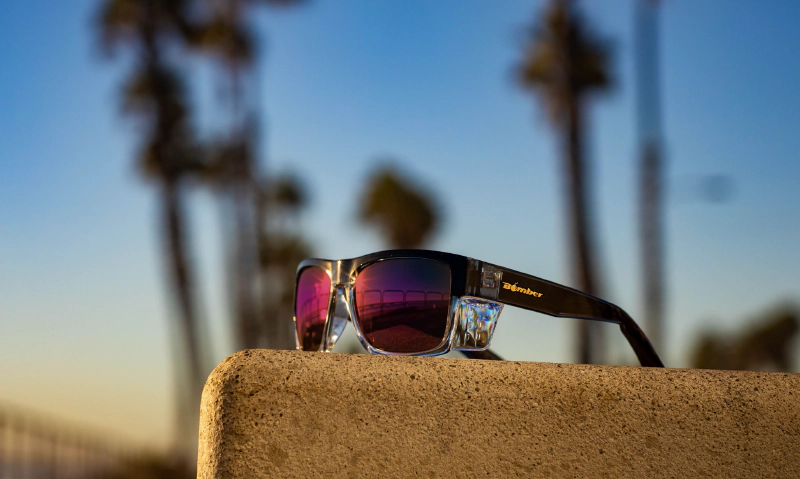 CLUTCH Safety - Polarized Revo Pink Mirror Crystal 15