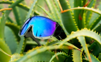 MAGNUM Safety - Polarized Ice Blue Mirror Crystal 7