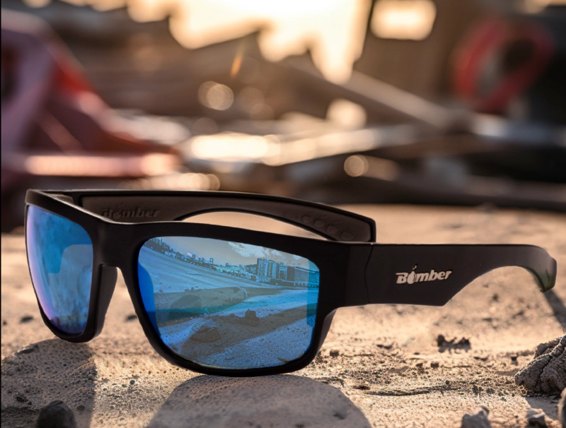 TIGER Safety - Polarized Ice Blue Mirror 6
