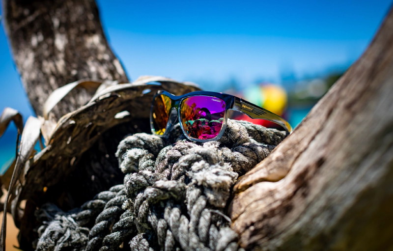 JACO - Polarized Revo Pink Mirror Crystal 8
