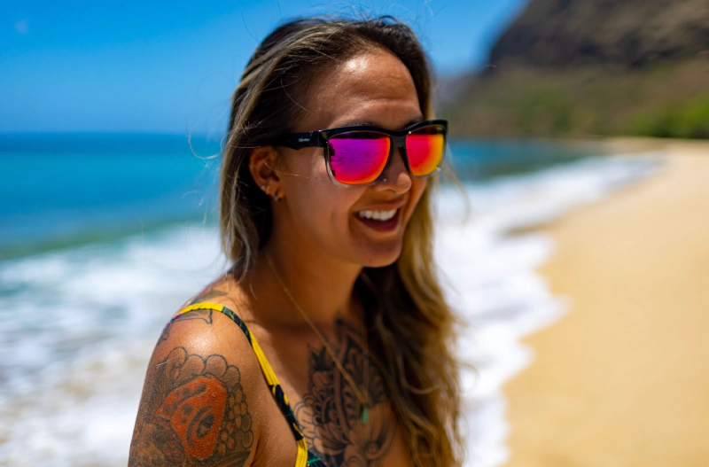 JACO - Polarized Revo Pink Mirror Crystal 5