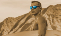 MANA Safety - Polarized Ice Blue Mirror 5