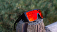 BUZZ Bomb Safety - Fire Red Mirror 9