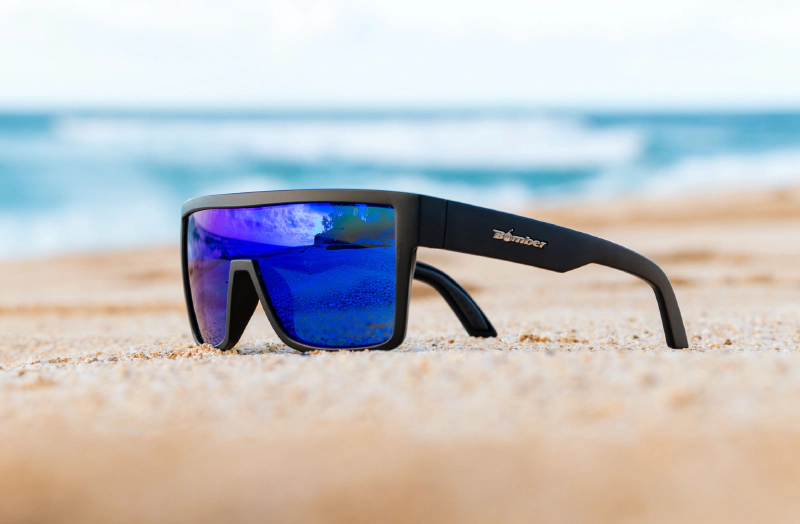 BUZZ Bomb Safety - Polarized Blue Mirror 8