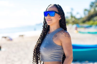 BUZZ Bomb Safety - Polarized Blue Mirror 7