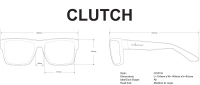 CLUTCH Safety - Polarized Revo Pink Mirror Crystal 8
