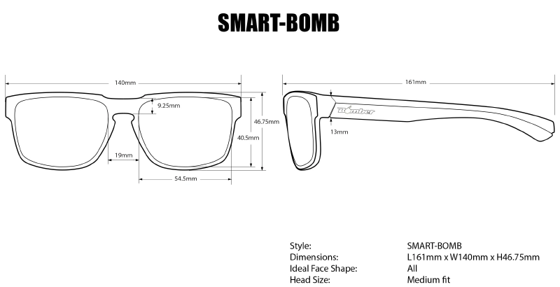 SMART - Polarized Red Mirror Rasta 4